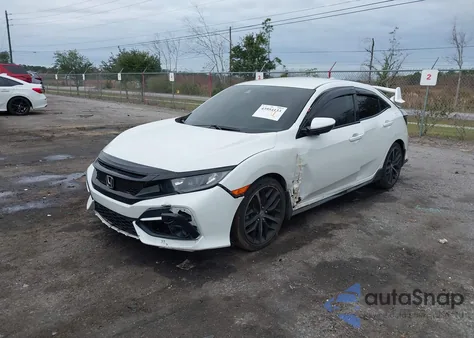 2020 Honda Civic Sport from USA, damaged, VIN SHHFK7H46LU219893